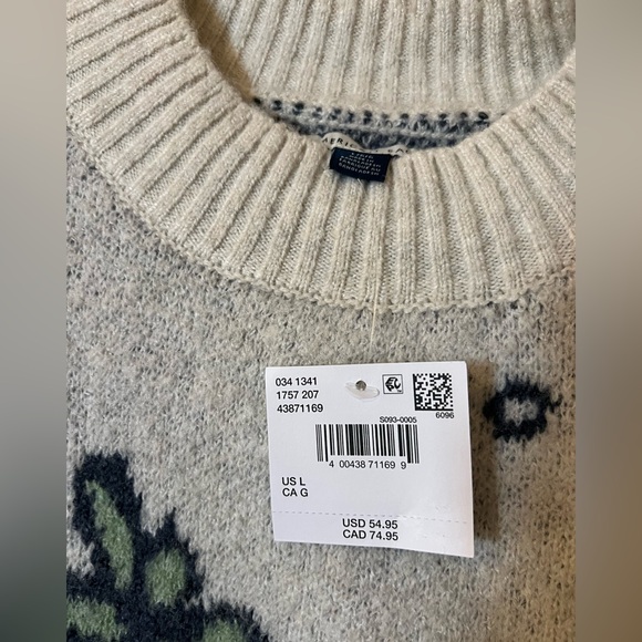 NWT American Eagle Super Soft Woodstock Sweater size Large - Picture 9 of 9